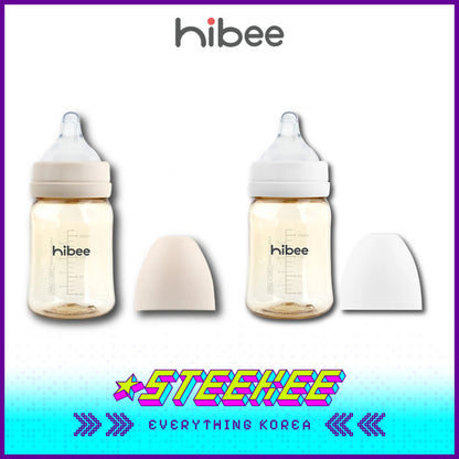 Hibee Eight Air Vents PPSU Anti-Colic BPA-free Baby Bottle 170ml by Steekee Korea 4310