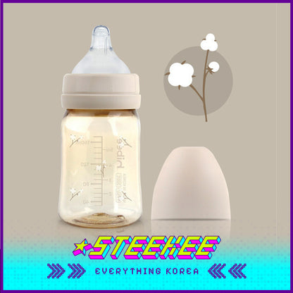 Hibee Eight Air Vents PPSU Anti-Colic BPA-free Baby Bottle Cotton 170ml by Steekee Korea 4312