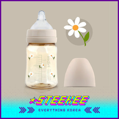 Hibee Eight Air Vents PPSU Anti-Colic BPA-free Baby Bottle Spring Edition Daisy 170ml by Steekee Korea 4313