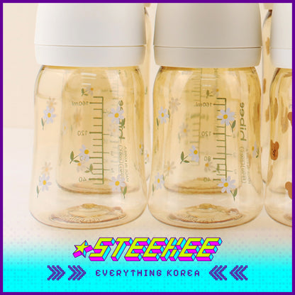 Hibee Eight Air Vents PPSU Anti-Colic BPA-free Baby Bottle Spring Edition Daisy 170ml by Steekee Korea 4313