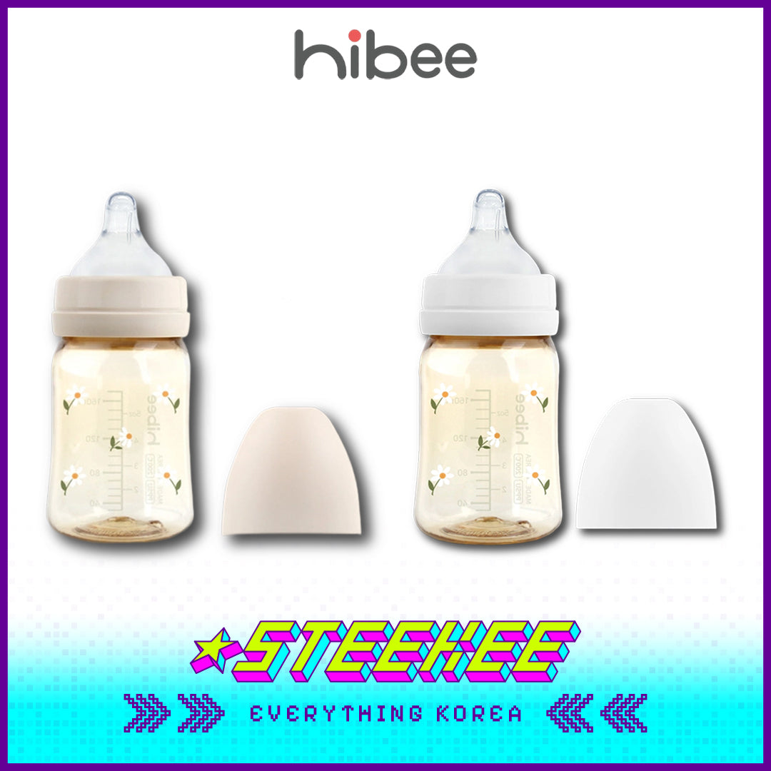 Hibee Eight Air Vents PPSU Anti-Colic BPA-free Baby Bottle Spring Edition Daisy 170ml by Steekee Korea 4313