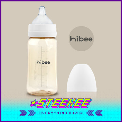 Hibee Eight Air Vents PPSU Anti-Colic BPA-free Baby Bottle Large Capacity 270ml by Steekee Korea 4316