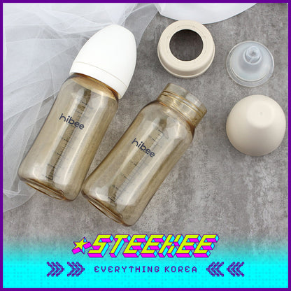 Hibee Eight Air Vents PPSU Anti-Colic BPA-free Baby Bottle Large Capacity 270ml by Steekee Korea 4316