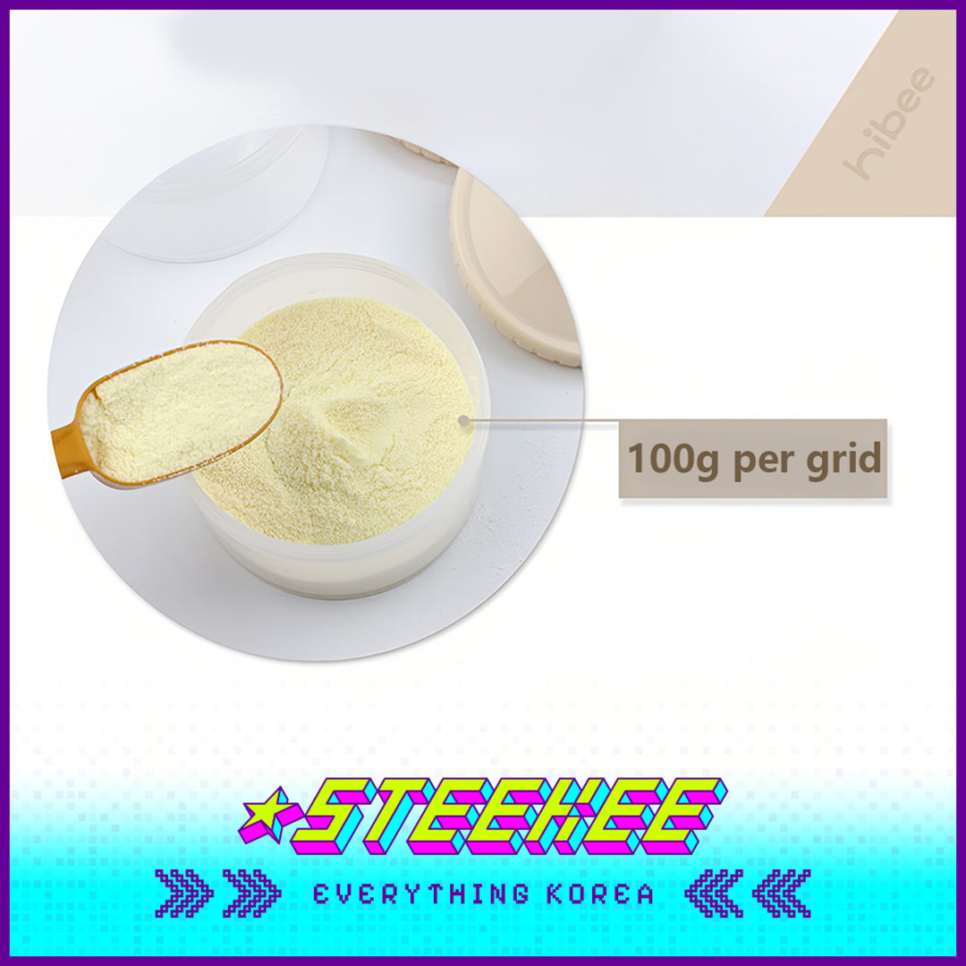 Hibee Multi-layer Stackable Antibacterial Portable Baby Milk Powder Box Dispenser Container by Steekee Korea 4329