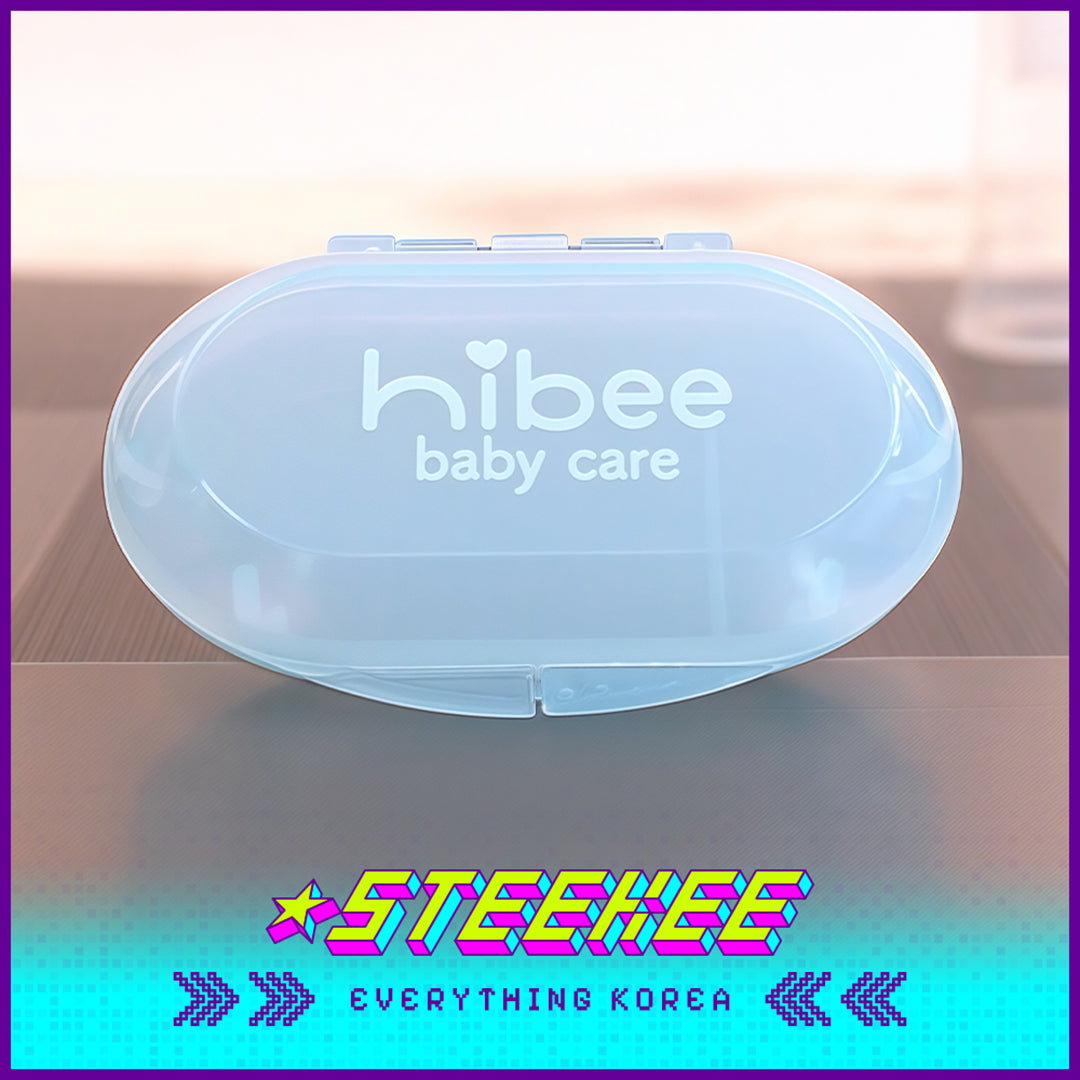 Hibee Infant Baby Silicone Finger Soft Toothbrush Oral Cleaner with Case by Steekee Korea 4330