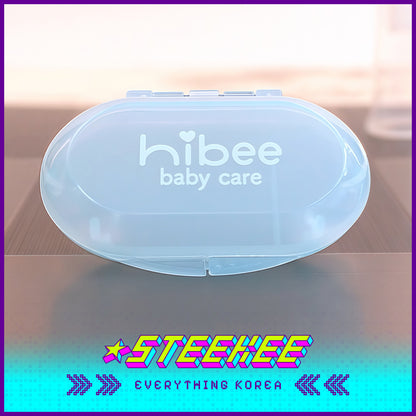 Hibee Infant Baby Silicone Finger Soft Toothbrush Oral Cleaner with Case by Steekee Korea 4330