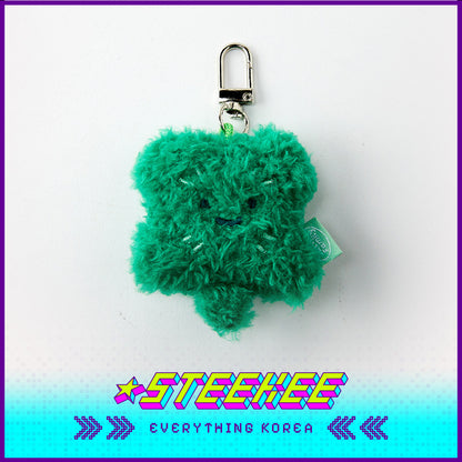 BUTTER SHOP Clover Rabbit Cute Plush Toy Keychain Keyring by Steekee Korea 4335