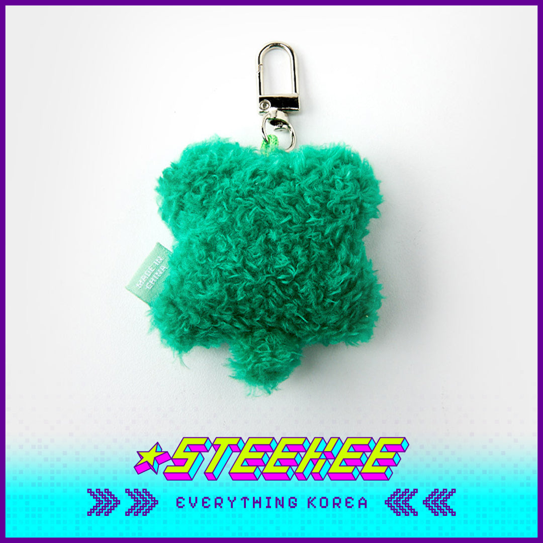 BUTTER SHOP Clover Rabbit Cute Plush Toy Keychain Keyring by Steekee Korea 4335