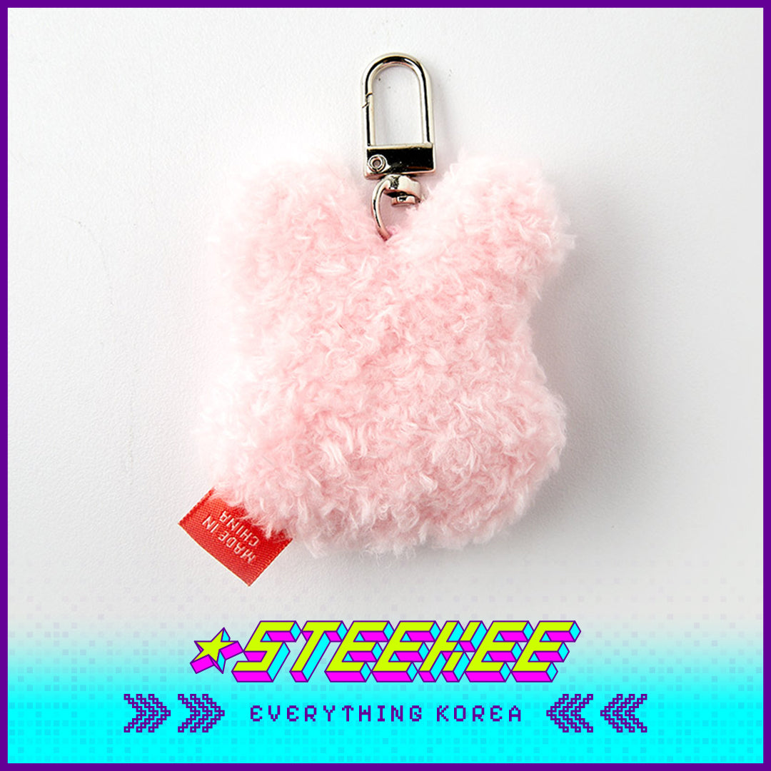 BUTTER SHOP Clover Rabbit Cute Plush Toy Keychain Keyring by Steekee Korea 4335