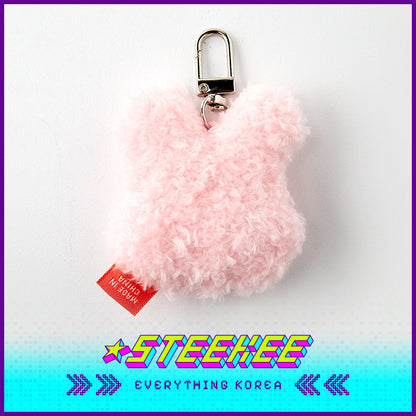 BUTTER SHOP Clover Rabbit Cute Plush Toy Keychain Keyring by Steekee Korea 4335
