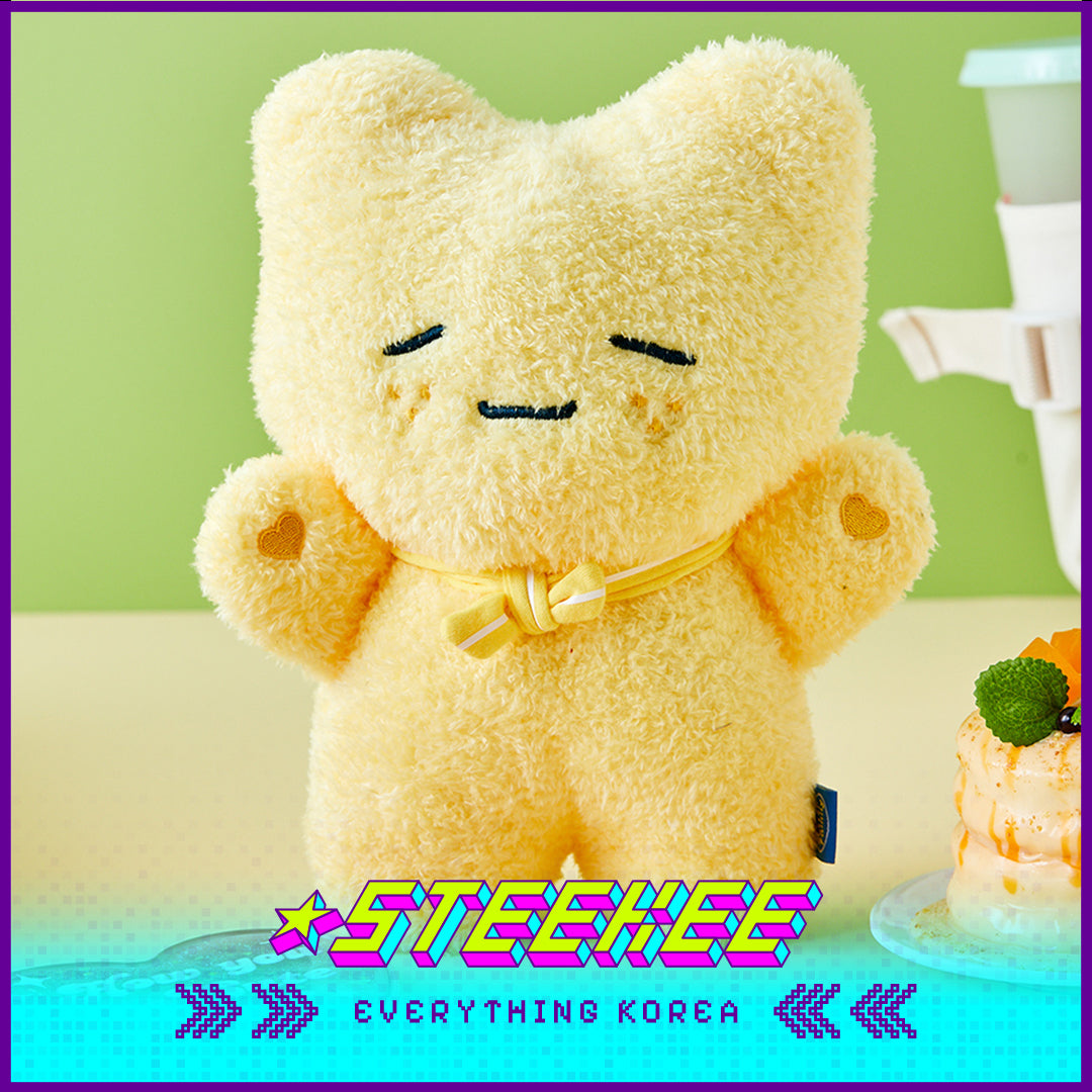 BUTTER SHOP Picnic Soft Plush Toy Standing Doll by Steekee Korea 4340