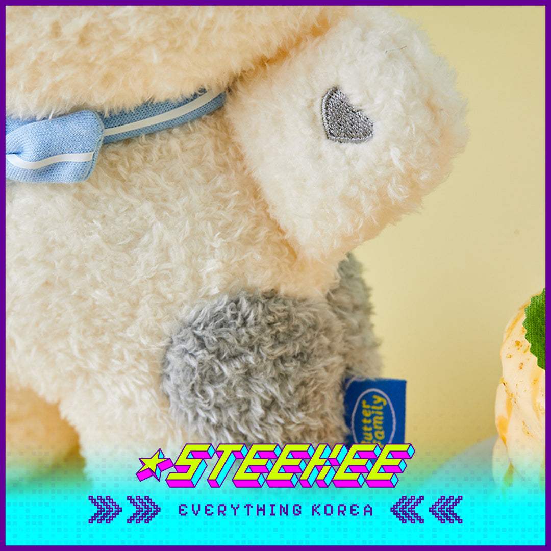 BUTTER SHOP Picnic Soft Plush Toy Standing Doll by Steekee Korea 4340