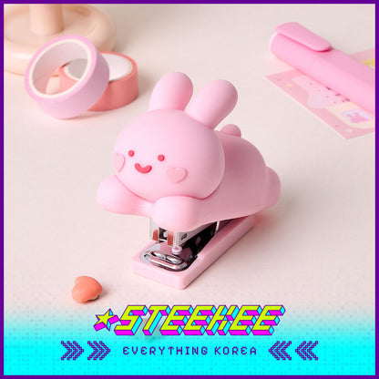 BUTTER SHOP Cute Silicone Rabbit Cat Stapler Stationary by Steekee Korea 4341