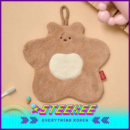BUTTER SHOP Butter Family Soft Kitchen Bathroom Absorbent Cleaning Hand Towel by Steekee Korea 4351
