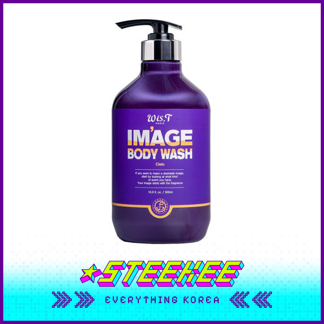 Wis.T Image Fragrance Gentle Cleansing Natural Body Wash 500ml by Steekee Korea 4369
