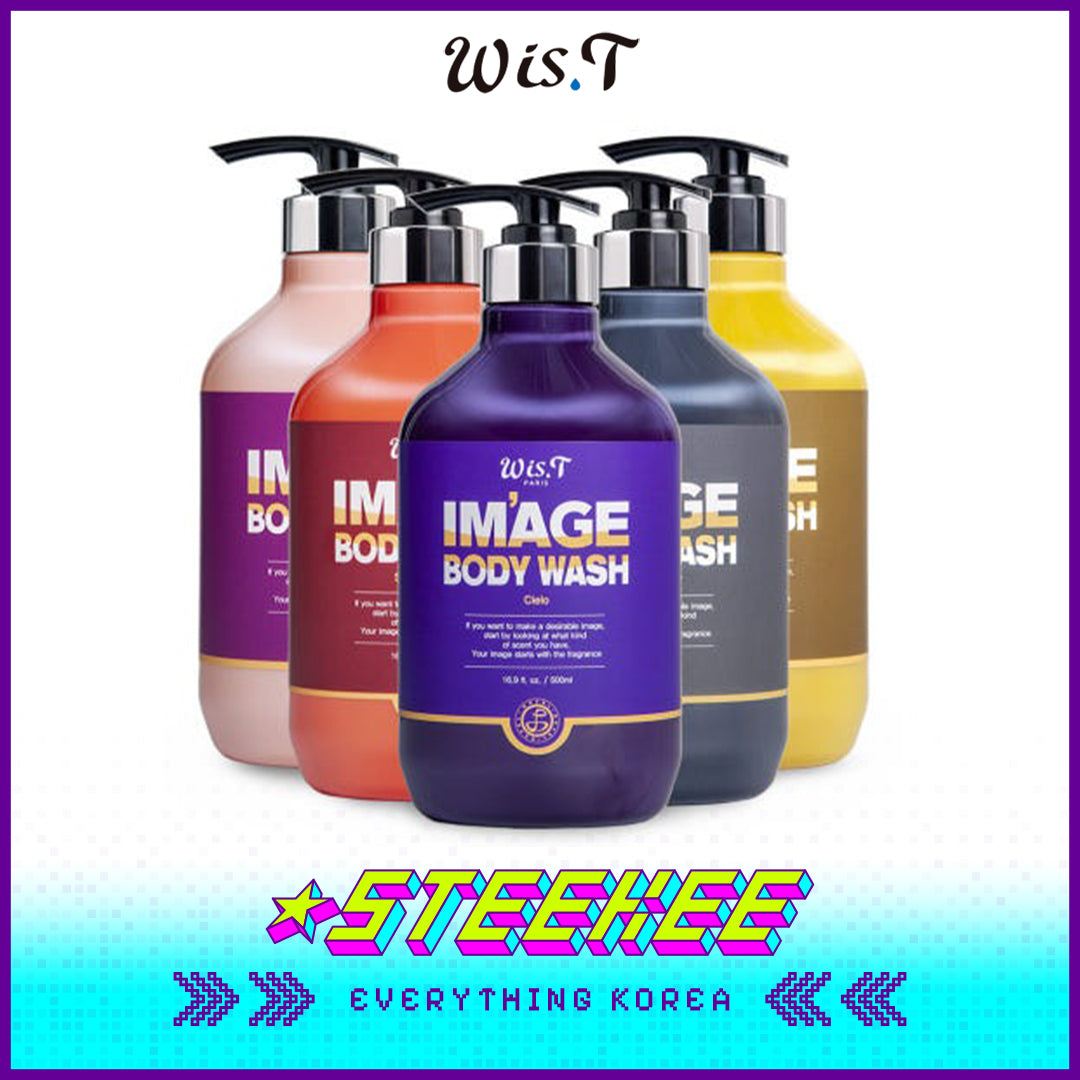 Wis.T Image Fragrance Gentle Cleansing Natural Body Wash 500ml by Steekee Korea 4369