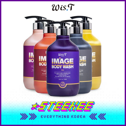 Wis.T Image Fragrance Gentle Cleansing Natural Body Wash 500ml by Steekee Korea 4369