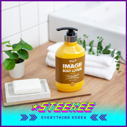 Wis.T Image Fragrance Shea Butter Moisturizing Body Lotion 500ml by Steekee Korea 4370