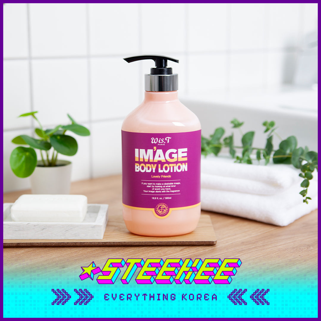 Wis.T Image Fragrance Shea Butter Moisturizing Body Lotion 500ml by Steekee Korea 4370