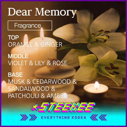 Wis.T Image Dear Memory Travel Portable Mini Collection Gift Set of 4 by Steekee Korea 4371