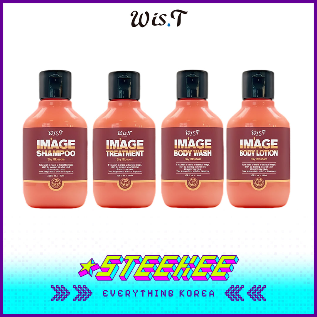 Wis.T Image Shy Blossom Travel Portable Mini Collection Gift Set of 4 by Steekee Korea 4374