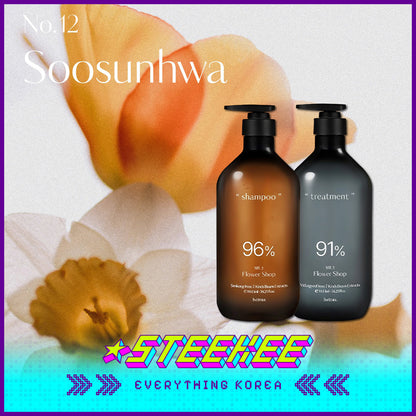 Hetras Premium Hair Care Simkong Anti-Hair Loss Shampoo and Vidangyeol Soft Treatment Fragrance Conditioner Combo Set by Steekee Korea 4378