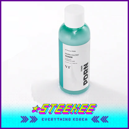 Daiso VT PDRN Radiance Renewal Glow Toner 200ml by Steekee Korea 4379