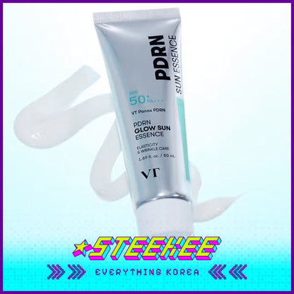 Daiso VT PDRN Brightening Glow Sunscreen Essence 50ml by Steekee Korea 4382