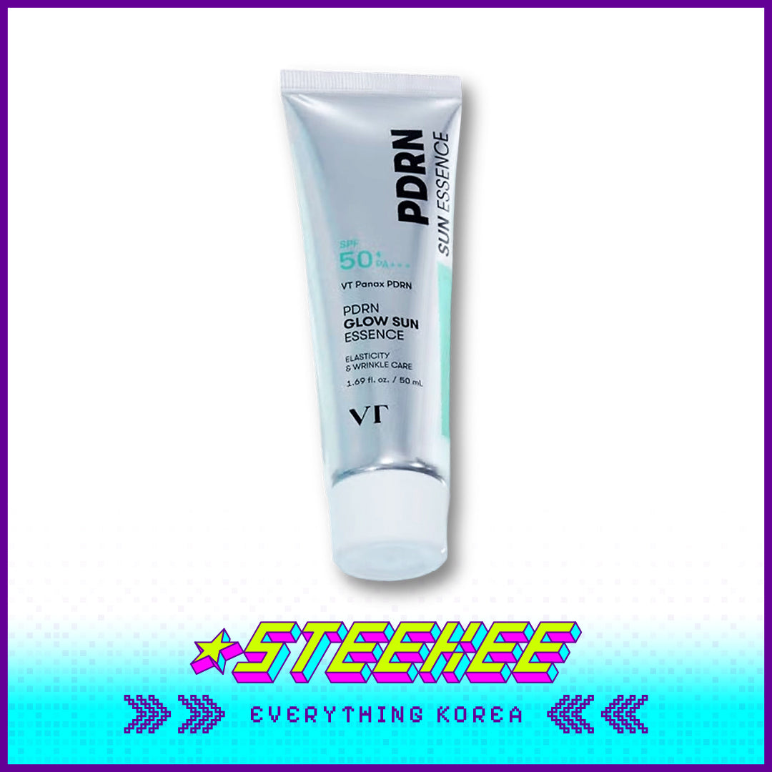 Daiso VT PDRN Brightening Glow Sunscreen Essence 50ml by Steekee Korea 4382