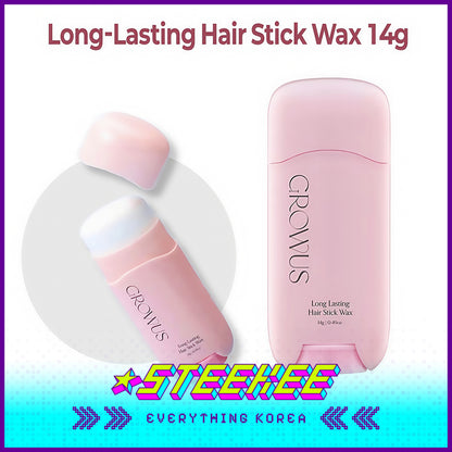 GROWUS Long Lasting Hair Care Styling Wax Stick 14g by Steekee Korea 4386