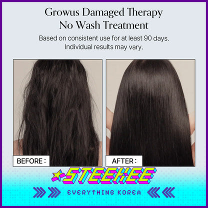 GROWUS No-Wash Damage Repair Improvement Frizzy Treatment Hair Conditioner Spray 250ml by Steekee Korea 4387