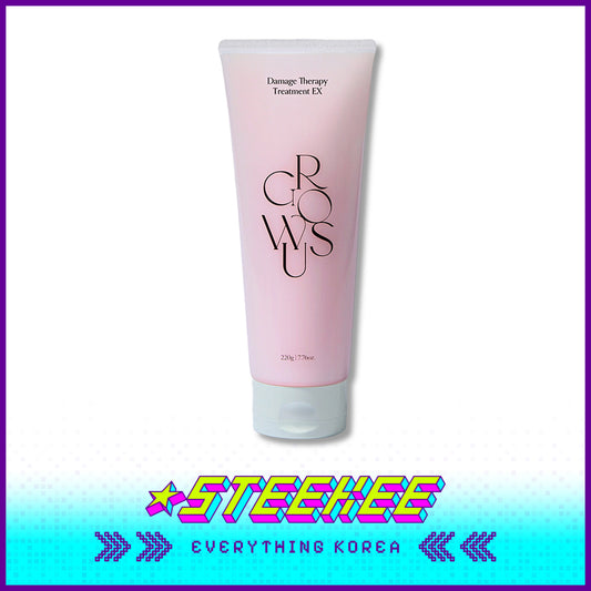 GROWUS Damage Therapy Repair Split End Hair Cream Treatment Conditioner 220g by Steekee Korea 4388