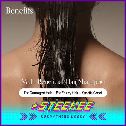 GROWUS Deep Cleansing Long-lasting Repairing Anti-Hair Loss Damage Therapy Shampoo 500ml by Steekee Korea 4389