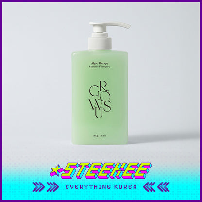 GROWUS Deep Sea Hydrating Repair Algae Therapy Mineral Shampoo 500g by Steekee Korea 4394