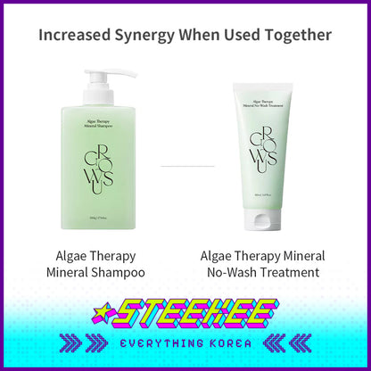 GROWUS Deep Sea Hydrating Repair Algae Therapy Mineral Shampoo 500g by Steekee Korea 4394