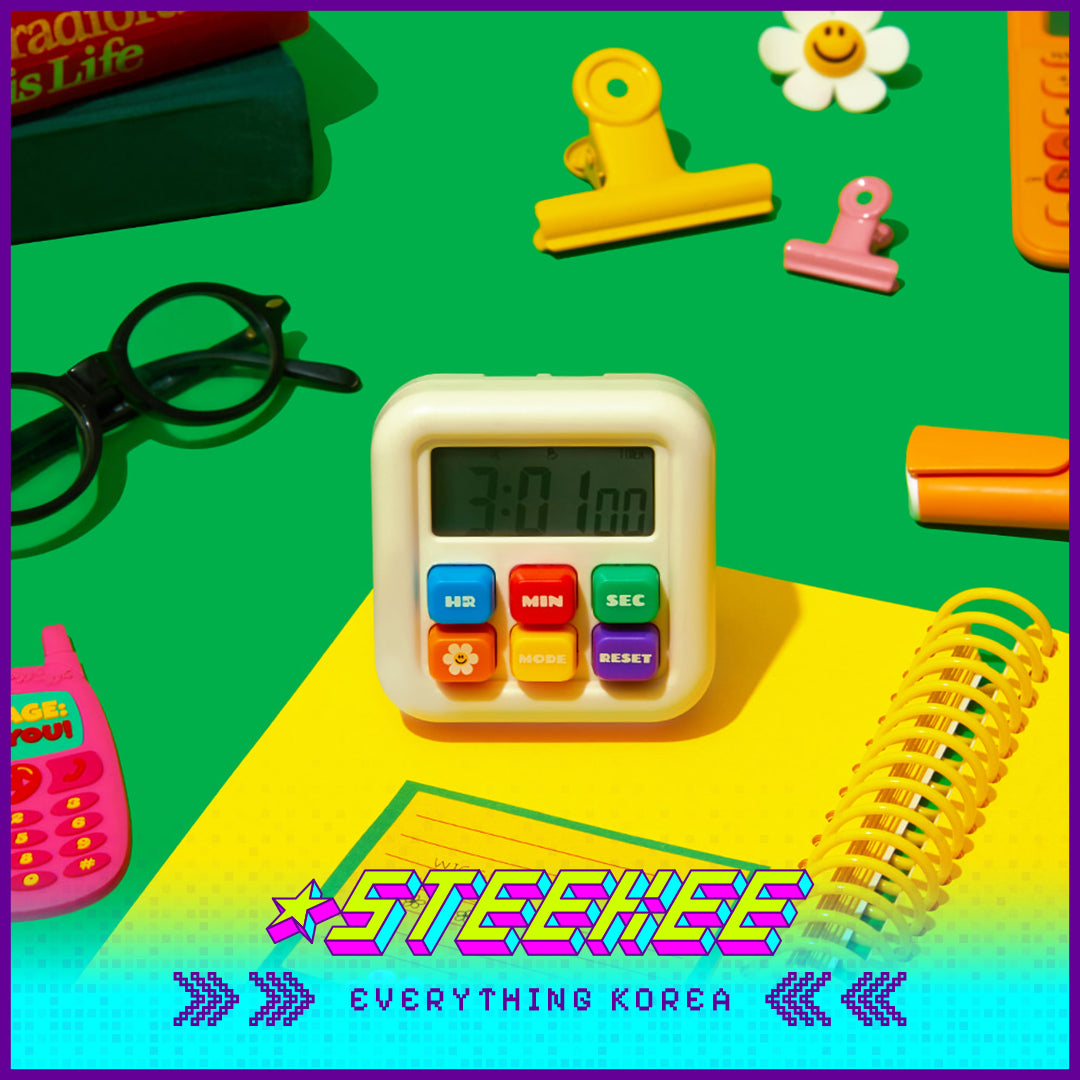 Wiggle Wiggle Electronic Stopwatch Timer by Steekee Korea 4396