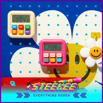 Wiggle Wiggle Electronic Stopwatch Timer by Steekee Korea 4396