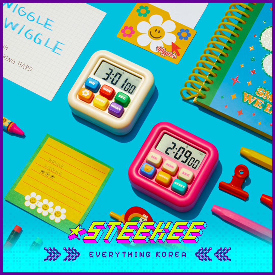 Wiggle Wiggle Electronic Stopwatch Timer by Steekee Korea 4396