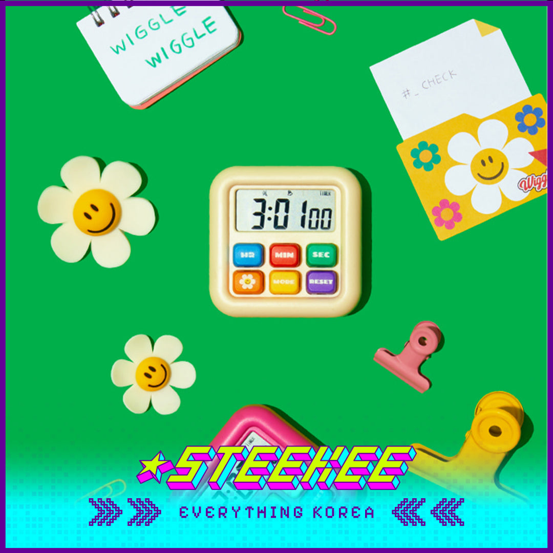 Wiggle Wiggle Electronic Stopwatch Timer by Steekee Korea 4396