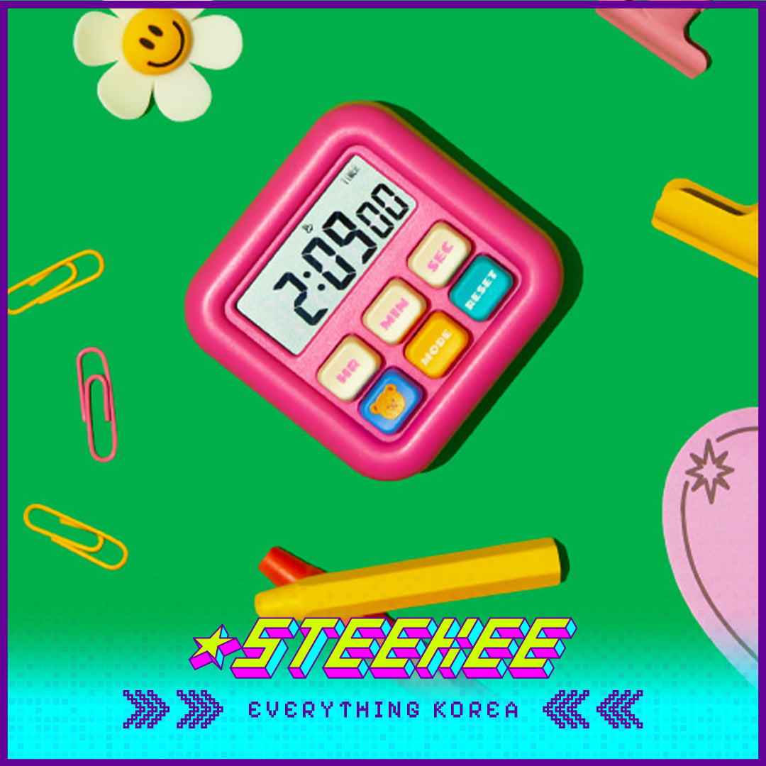 Wiggle Wiggle Electronic Stopwatch Timer by Steekee Korea 4396