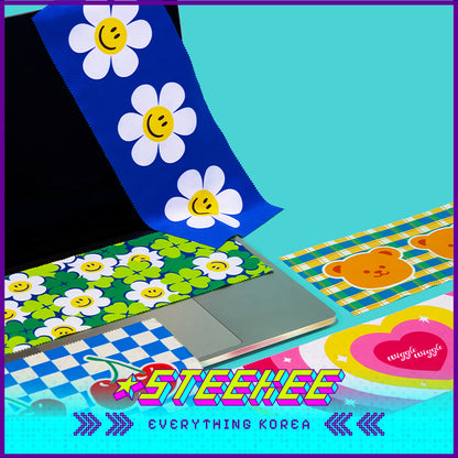 Wiggle Wiggle Laptop Keyboard Dust Cover Cloth by Steekee Korea 4397