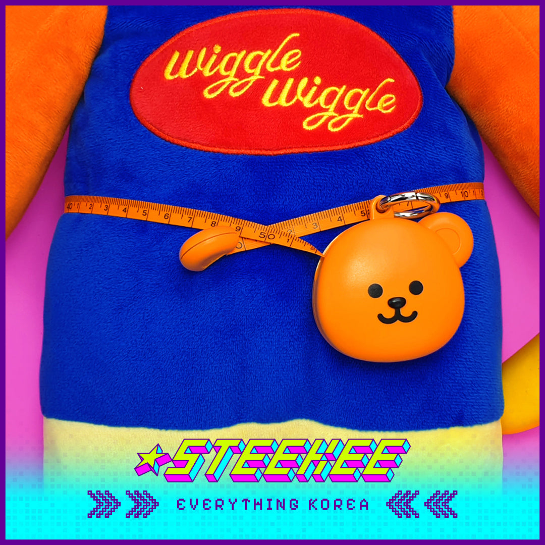 Wiggle Wiggle Cute Mini Measuring Tape Pendant by Steekee Korea 4398