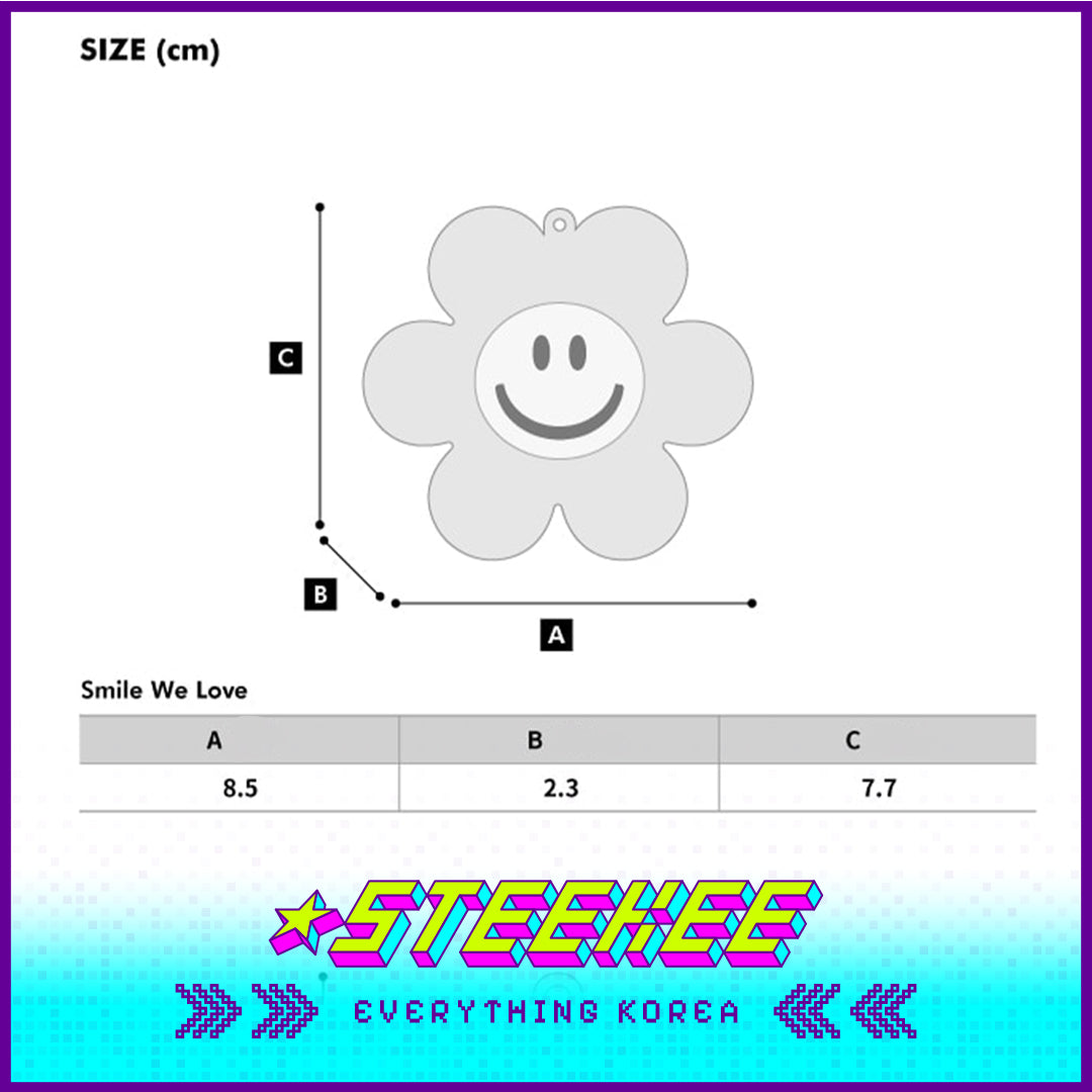 Wiggle Wiggle Cute Mini Measuring Tape Pendant by Steekee Korea 4398