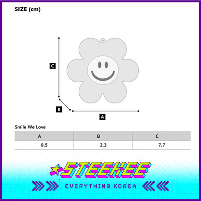 Wiggle Wiggle Cute Mini Measuring Tape Pendant by Steekee Korea 4398