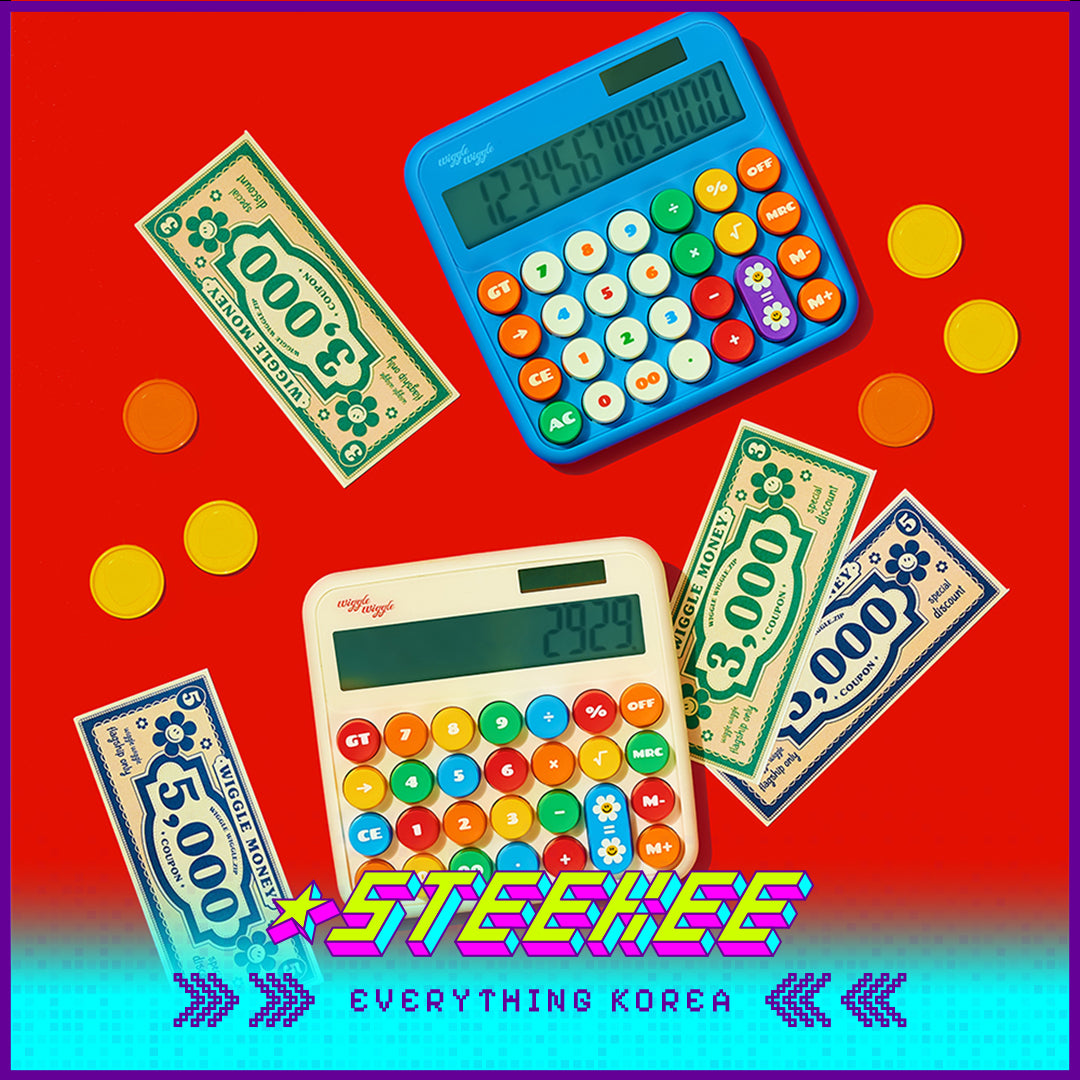 Wiggle Wiggle Portable Office Student Calculator by Steekee Korea 4399