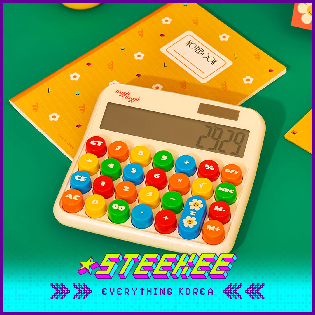 Wiggle Wiggle Portable Office Student Calculator by Steekee Korea 4399