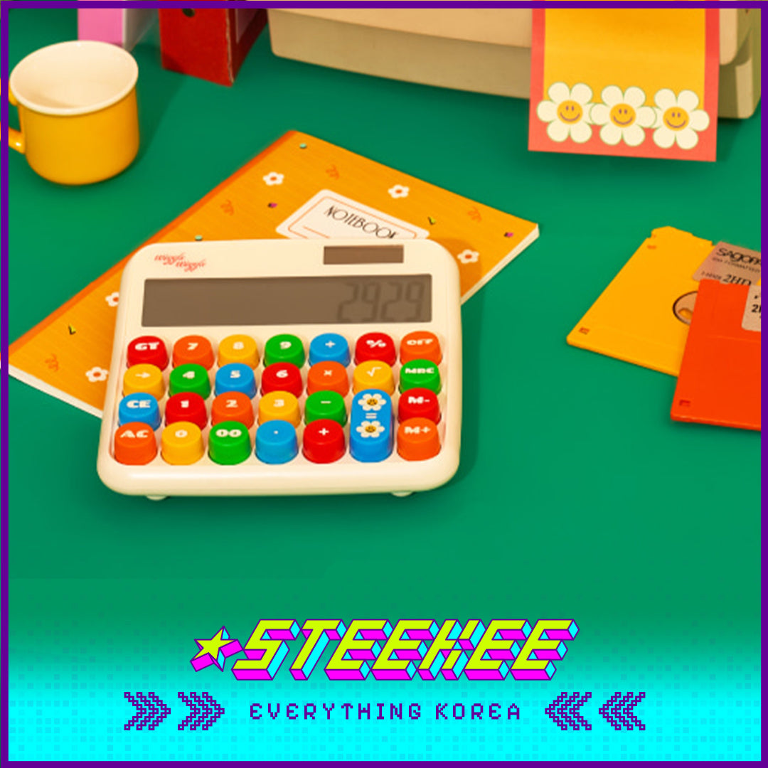 Wiggle Wiggle Portable Office Student Calculator by Steekee Korea 4399