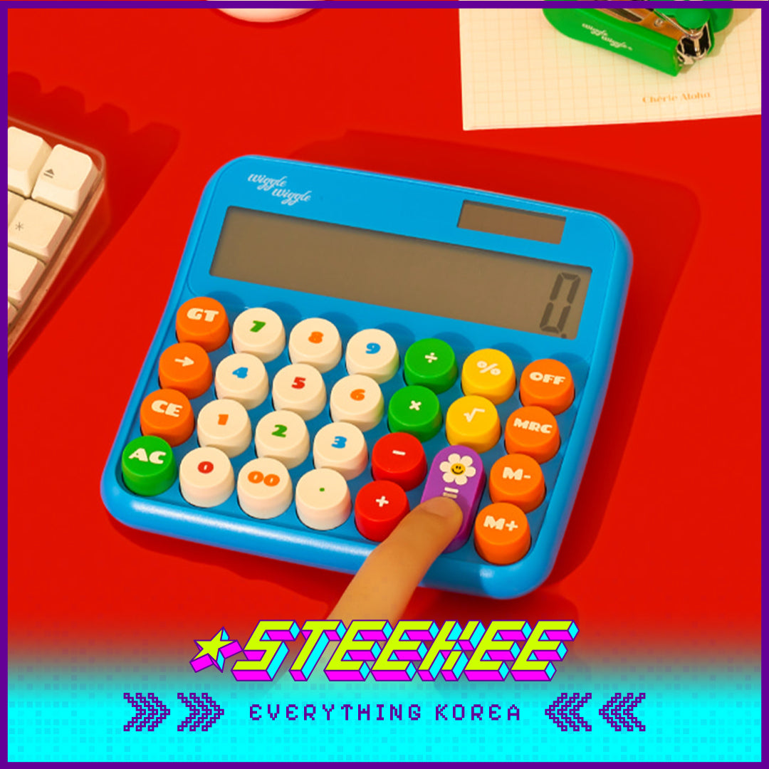 Wiggle Wiggle Portable Office Student Calculator by Steekee Korea 4399