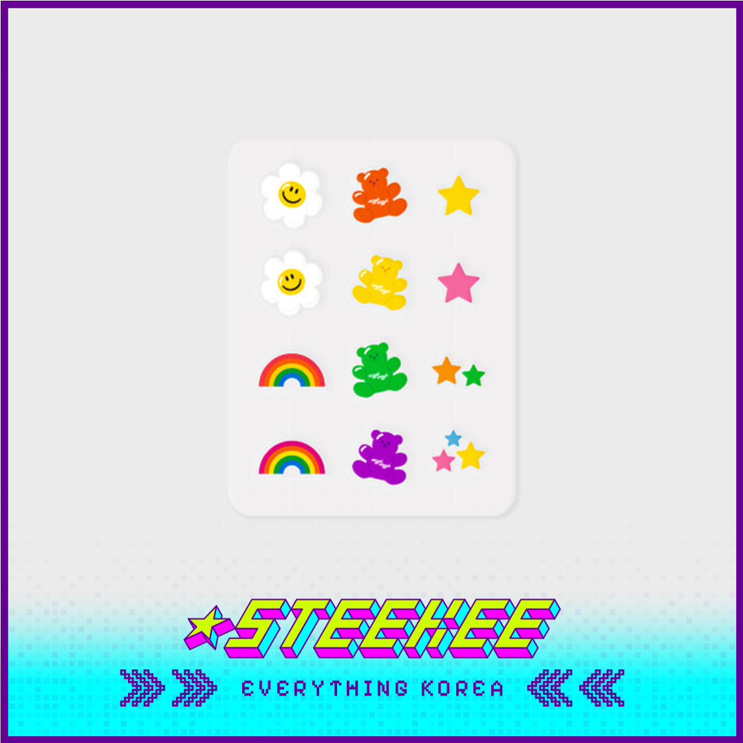 Wiggle Wiggle Cute Decorative Acne Patch Set of 36 by Steekee Korea 4401