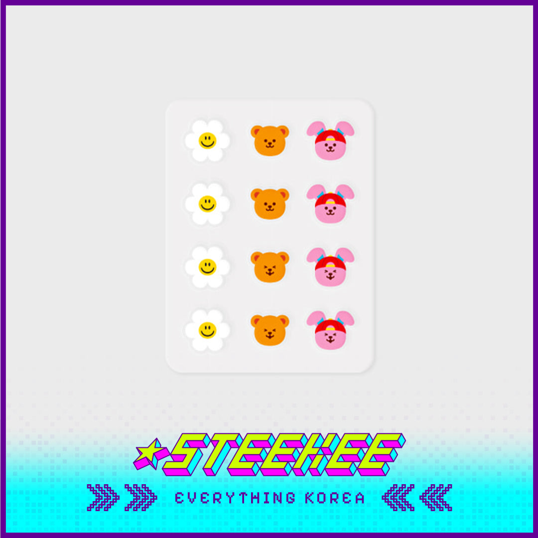 Wiggle Wiggle Cute Decorative Acne Patch Set of 36 by Steekee Korea 4401